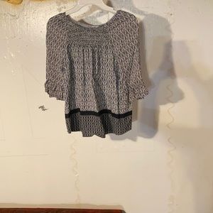 Croft and Barrow Boho Shirt